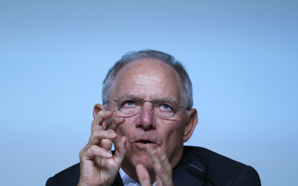 Schaeuble says trust follows Greek reforms