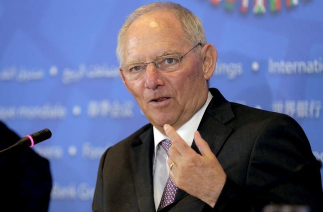 Schaeuble says he feels more hopeful about Greek economy