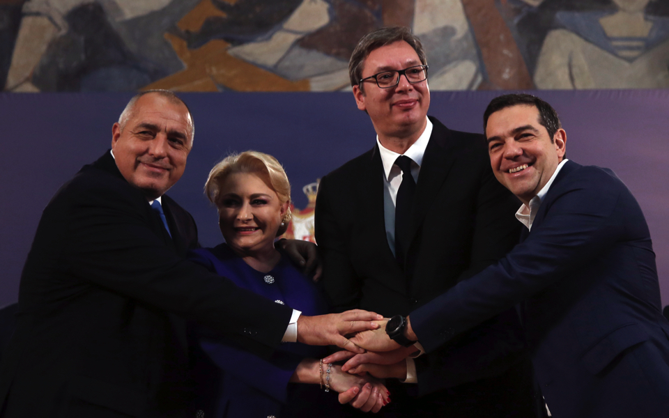 Balkan leaders look to bolster Serbia’s EU bid