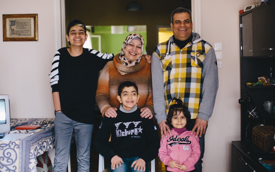 A refugee family’s integration into Greek education