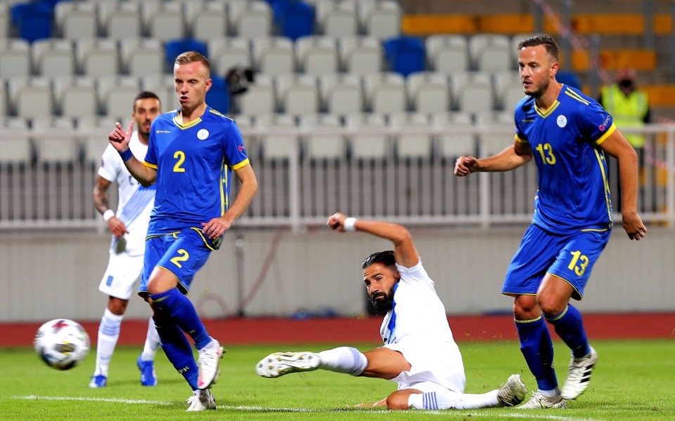 Victory for Greece at Kosovo for the Nations League