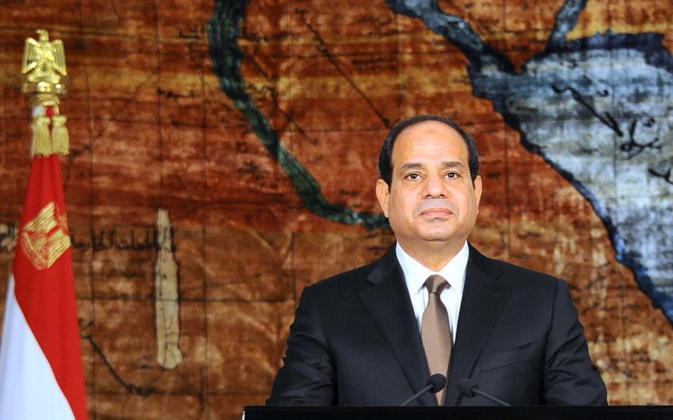 Egyptian leader Sisi in Athens to meet Tsipras and for trilateral talks with Cyprus
