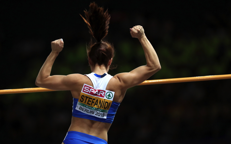Year on from urging delay, Greece’s Stefanidi supports Games in 2021