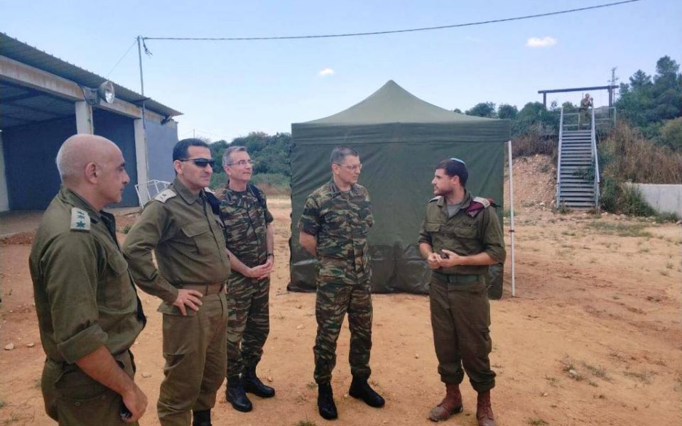 Greek, Israeli military chiefs affirm strong links