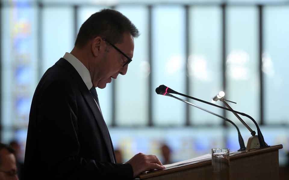 Stournaras calls for ease in debt and in fiscal targets