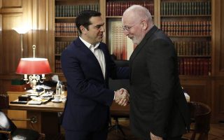Tsipras, Timmermans discuss European elections