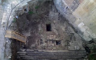 Decision made to bury ruins of ancient temple in Thessaloniki
