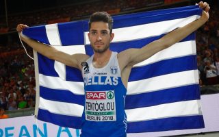 Miltiadis Tentoglou wins gold in European Championship long-jump