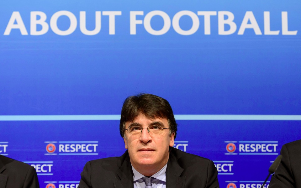 UEFA names Theodoridis as interim replacement for Infantino