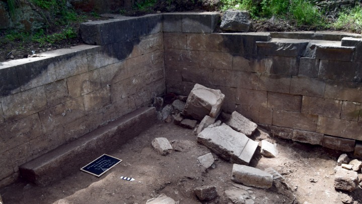 Temple of Nemesis found under remains of ancient Mytilini theatre