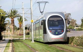Athens tram service has trial run on closed central section
