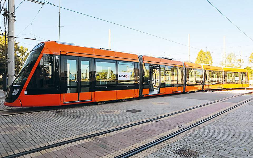 Capital takes delivery of two of 25 new trams
