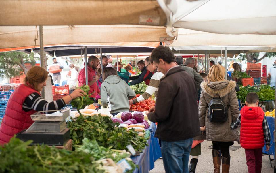 Farmers markets, supermarket admissions being restricted
