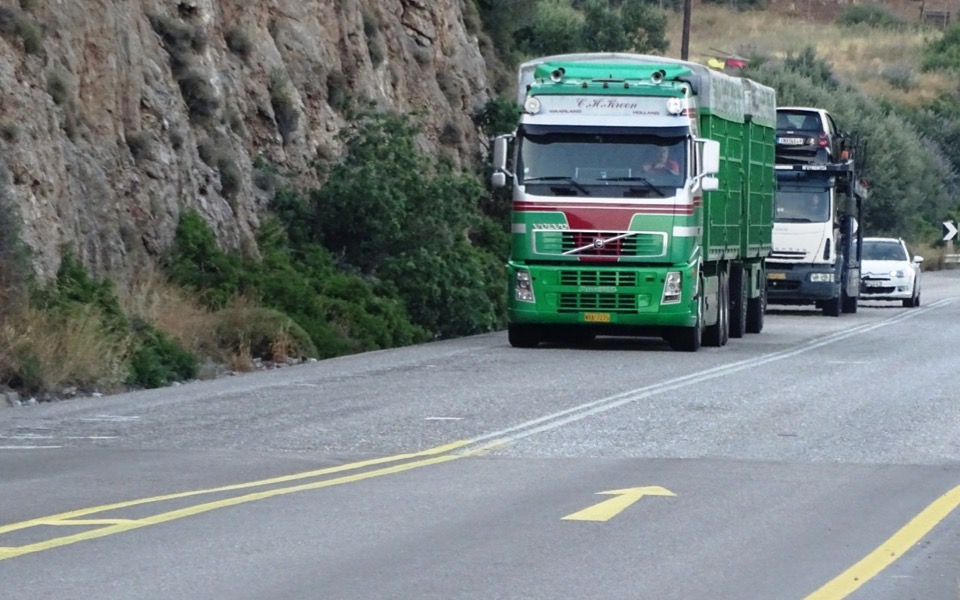Trucks on Greece’s streets keep getting older