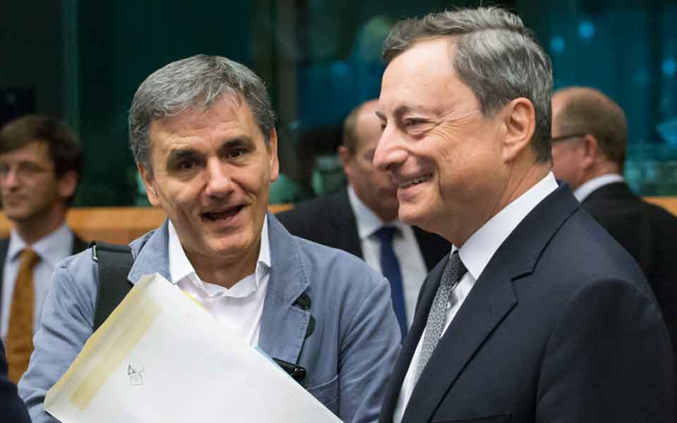 Rare outburst by Tsakalotos against Draghi