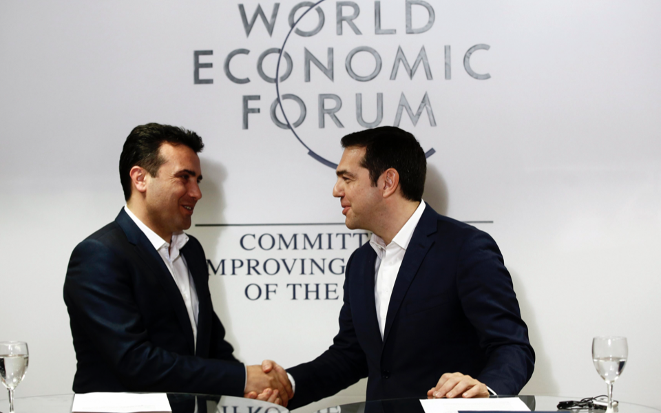 Tsipras, Zaev pledge herald steps to show good will, set red lines