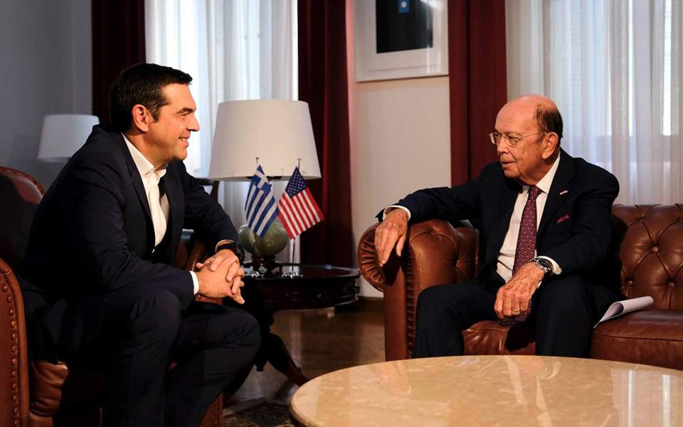 Wilbur Ross: US wants to support Greece and its economy