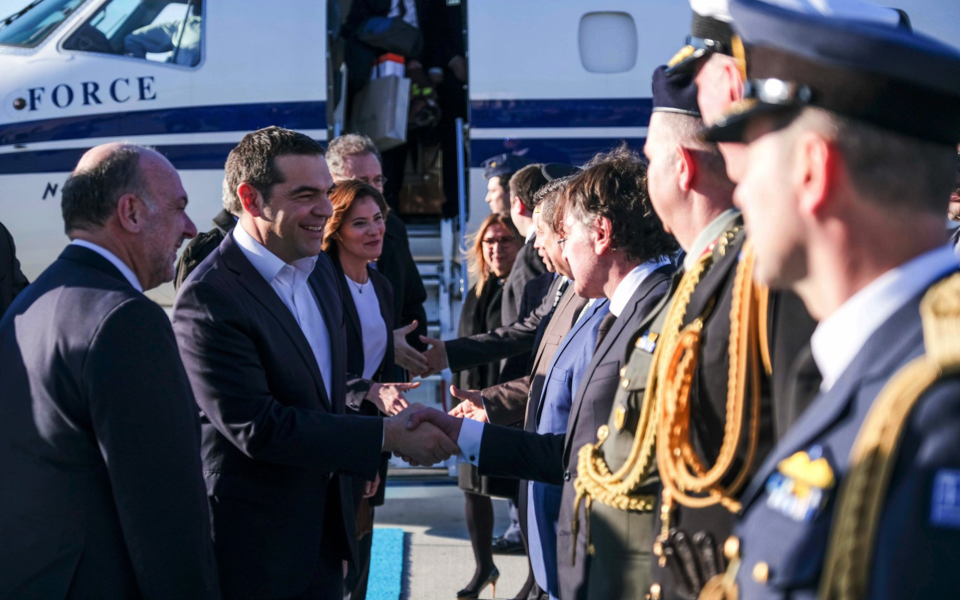 Greek premier arrives in Turkey for two-day visit