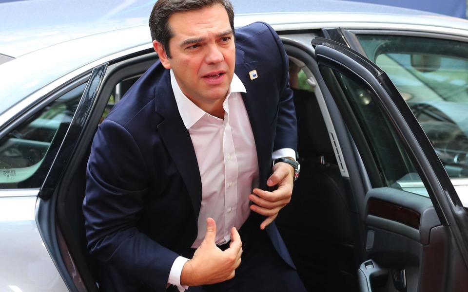 Tsipras to propose to EU leaders that IMF be excluded or remain as technical adviser