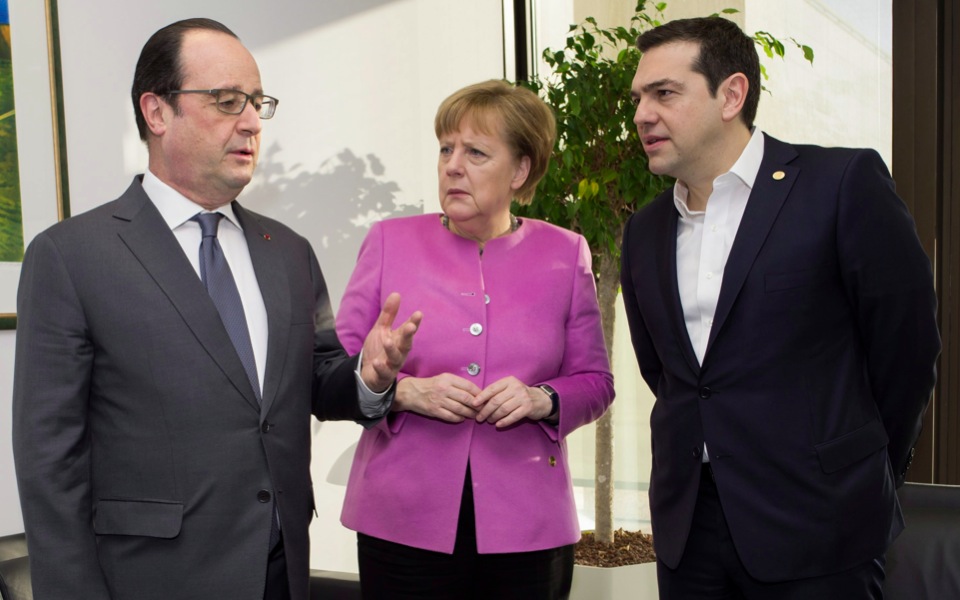 Tsipras, Merkel Hollande agree on swift review