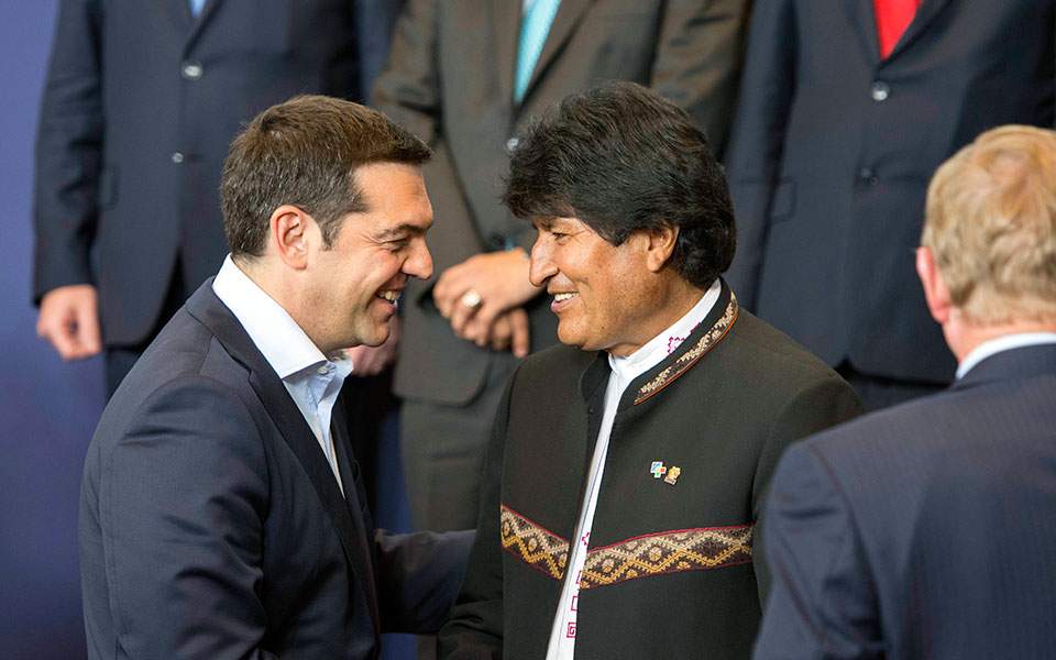 Bolivia’s Morales to visit Athens on Thursday