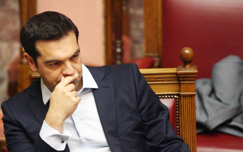 Reshuffle looms as Tsipras, sagging in polls, seeks debt relief