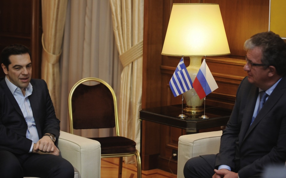 Tsipras said to hope Russia will show interest in Greek economy
