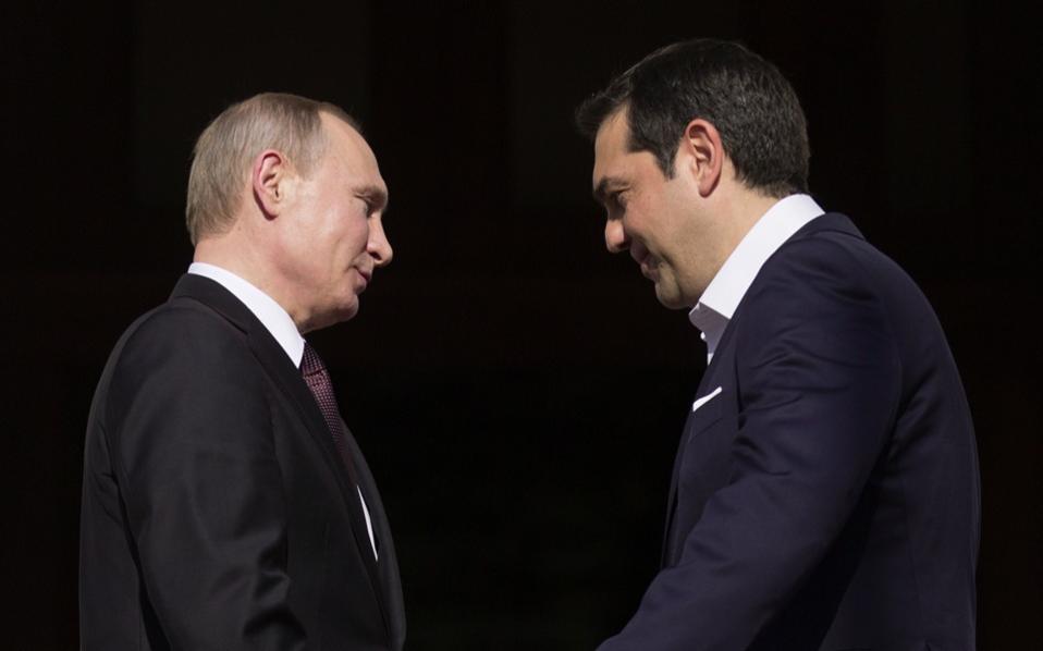 Energy talks in cards in Tsipras visit to Moscow