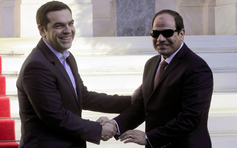 Greek PM eyes closer Egypt ties