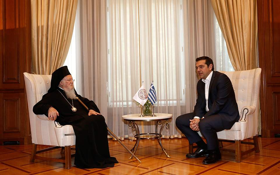 Patriarch’s letter to PM had warned against changes to Article 3 of Greek Constitution