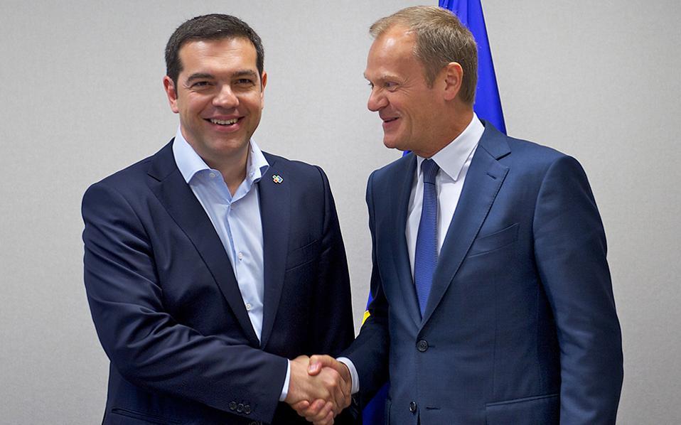 Tsipras reacts to Tusk statement on closure of Balkan route for migrants