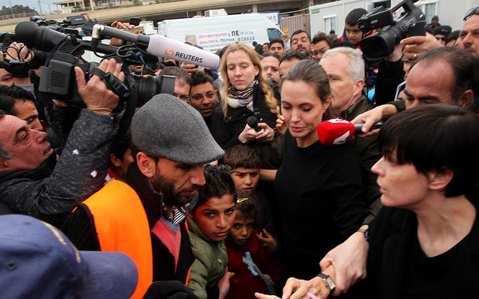 Angelina Jolie to visit Lesvos on Thursday