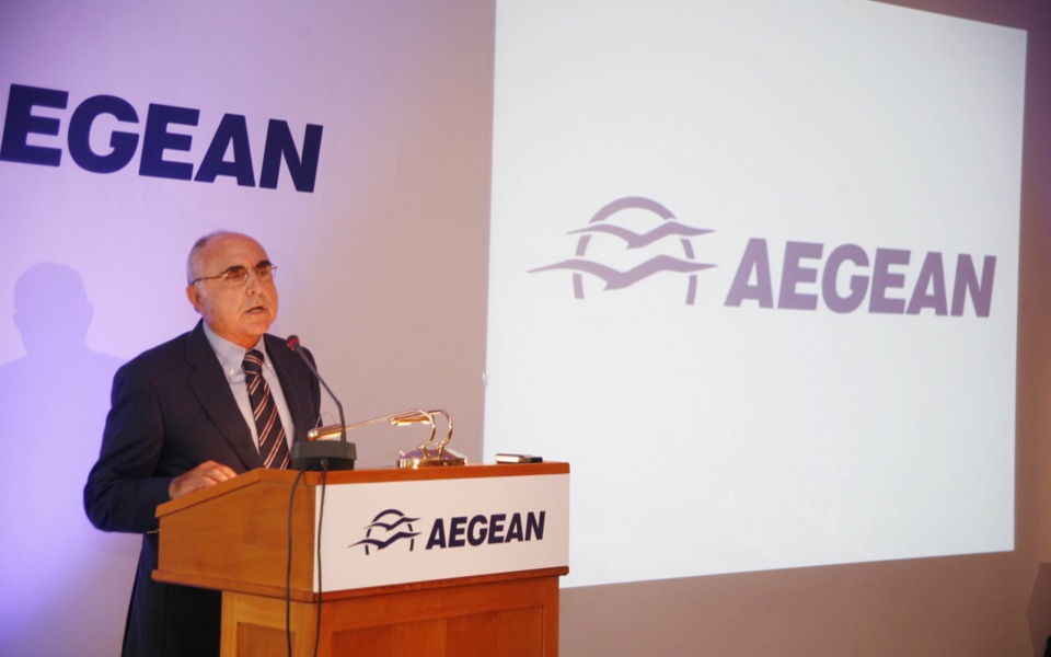 Athens airport pays tribute to Aegean Airlines founder