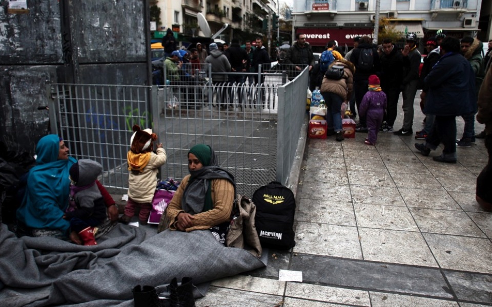 Authorities scramble to find shelter for refugees
