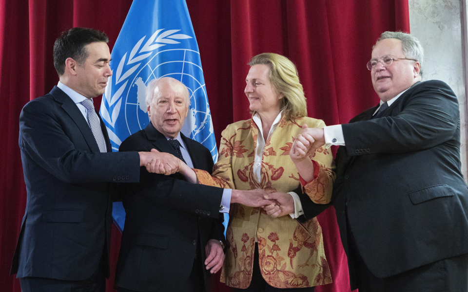 Critical three-way talks on ‘Macedonia’ name issue under way in Vienna