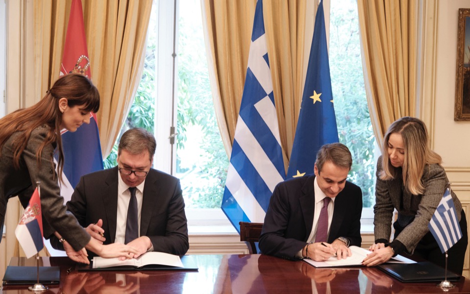 Greek, Serbian leaders agree to bilateral cooperation