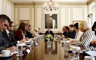 Mitsotakis tells EU’s Johansson Greece, Europe are facing ‘asymmetric threat’