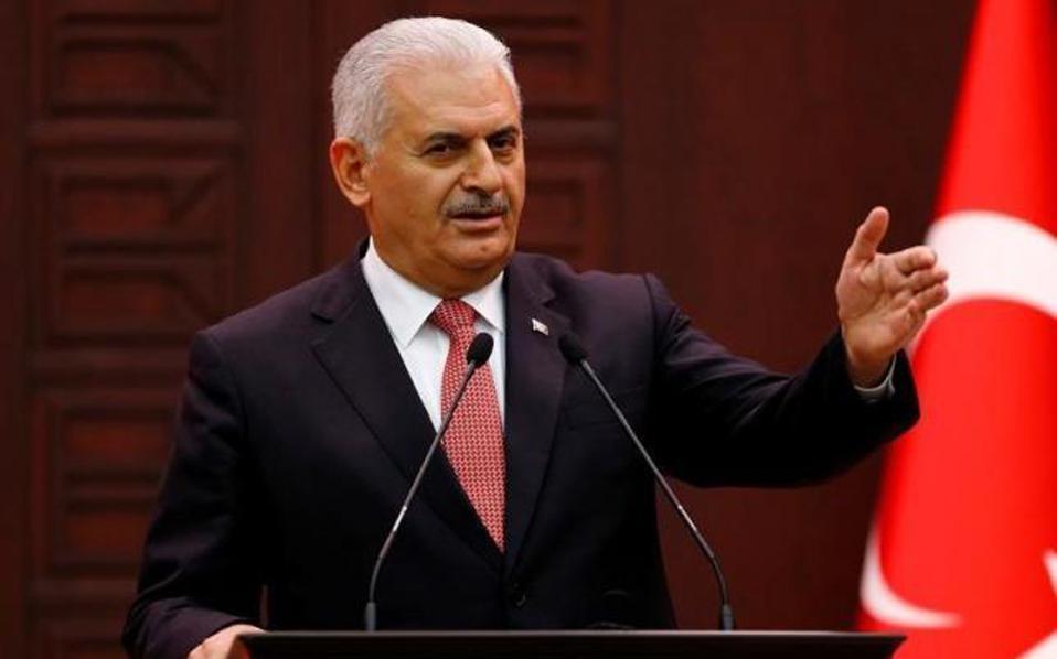 Turkish PM blames Greece for Aegean tension