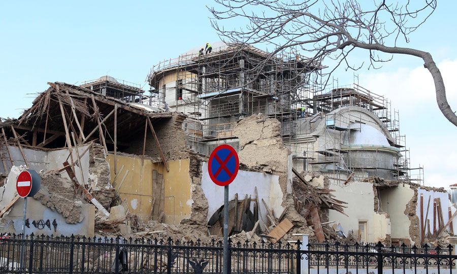 Cypriot Archbishopric tears down listed houses without permit