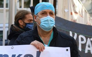 Greek hospital doctors to walk off the job on Tuesday