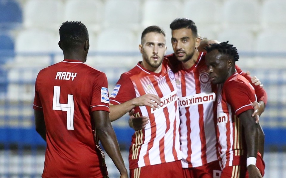 It’s a 14-point lead at the top for Olympiakos now