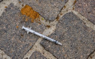 Initiative for homeless drug users in central Athens