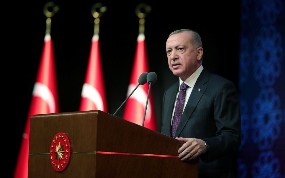 Efforts to ‘usurp’ Turkish rights, Erdogan says
