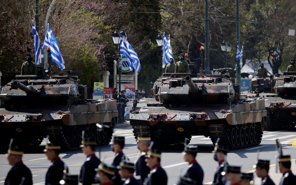 Greece celebrates Independence Day with military parade