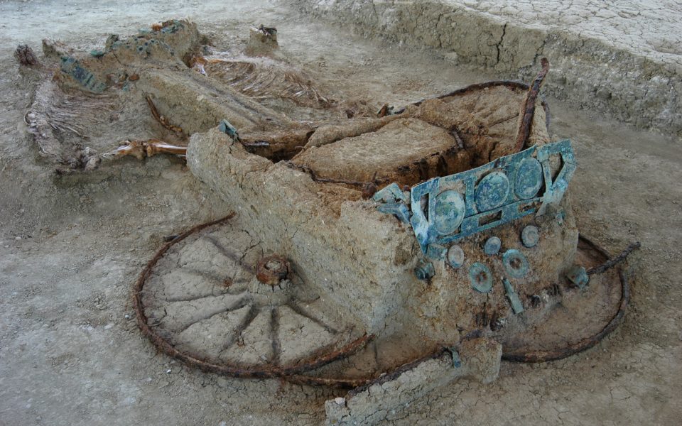 Ancient carriages link Thrace with Pompeii