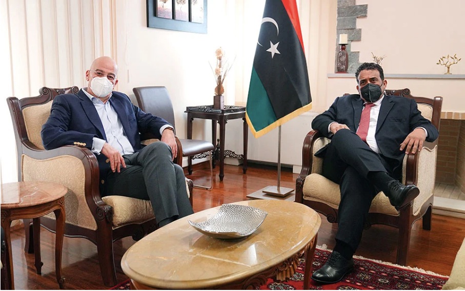 Dendias meets head of Libya’s presidency council