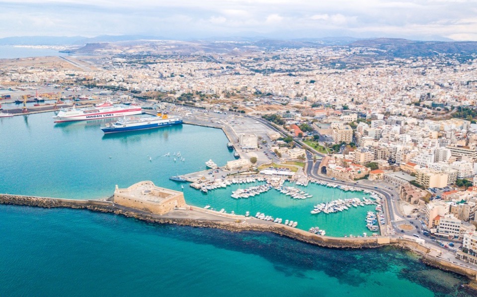 High expectations at Iraklio port