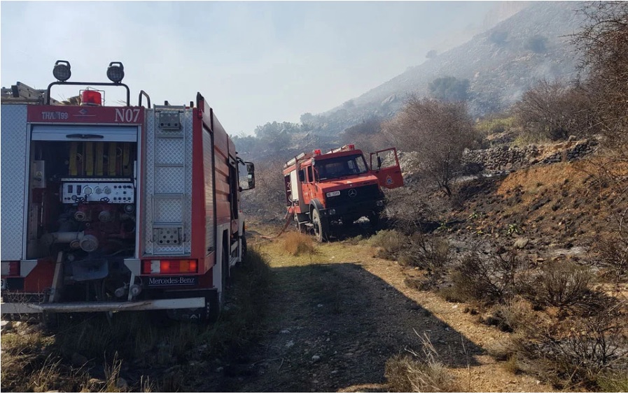 Fire on Mount Athos brought under partial control