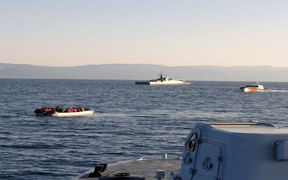Greece accuses Turkey of escorting migrant smuggling boats