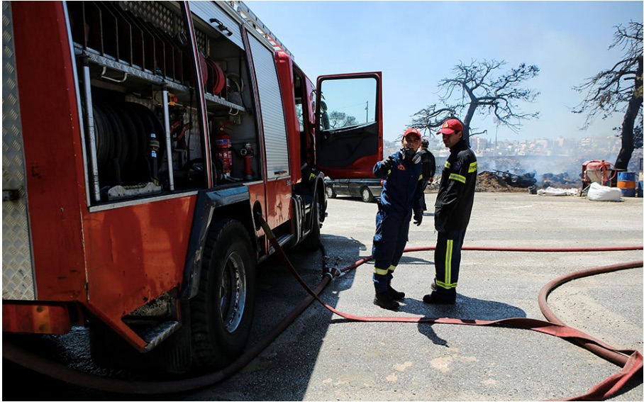 Firefighter in Kefalonia charged with arson